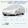 Tesla Model Y Waterproof SUV Car Cover - UV Protection All Weather Outdoor Dustproof Custom Fit with Storage Bag - Full Vehicle Protective Cover for Snow/Sun/Rain/Dust