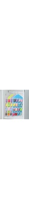 TecheiTulip 16 Pockets Wall Hanging Storage Bags Cosmetics Toys Bags Mounted Wardrobe Organizer Underwear Sock Jewelry Sorting Bags Organizer for Jewelry Makeup Storage Closet Organizers for Socks