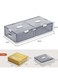 Space-Saving Drawer-Style Folding Under Bed Storage Box with Wheels 24cm