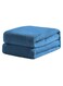 Lightweight Blanket King Size Extra Soft Fleece All Season Blanket Bed and Sofa Throw 220 X 230cm (Blue) Packaging/Colour shade may Vary