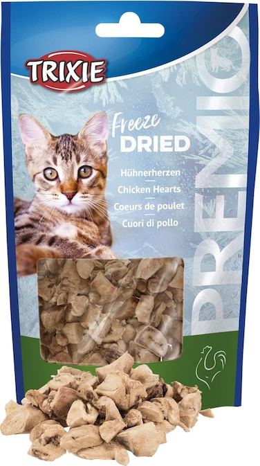 Trixie Premio Freeze Dried Chicken Hearts Cat Treats - 25G