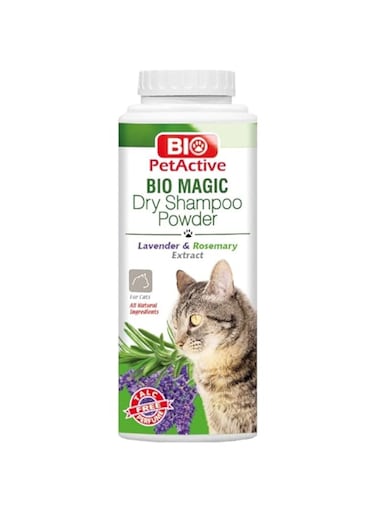 Bio PetActive -Magic Dry Shampoo Powder (For Cats) 150gm