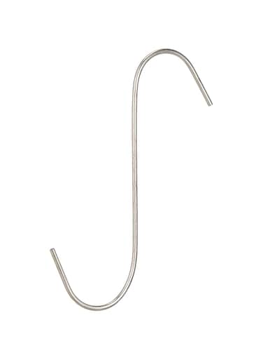Stainless Steel S Hook 10 Pack Pot Hanger Round Polished Metal Chef Kitchen Tools L