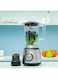 Krypton Stainless Steel 2-in-1 Blender, 1.5L PC Jar, KNB6389 2 Speed with Pulse Function Blades Mixer Grinder Smoothies, Blend, Chop, Grind, Silver