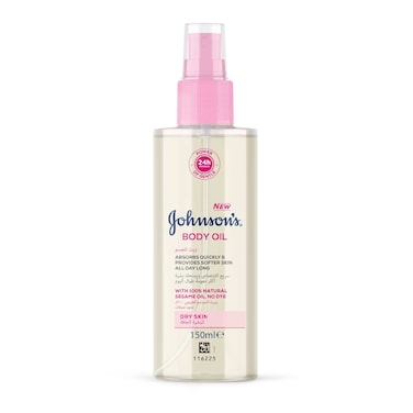 Johnson's  Oil Spray 24 Hour Moisture, Non-Greasy, All Skin Types 150ml