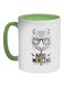 Hard Working Printed Coffee Mug White/Black/Grey