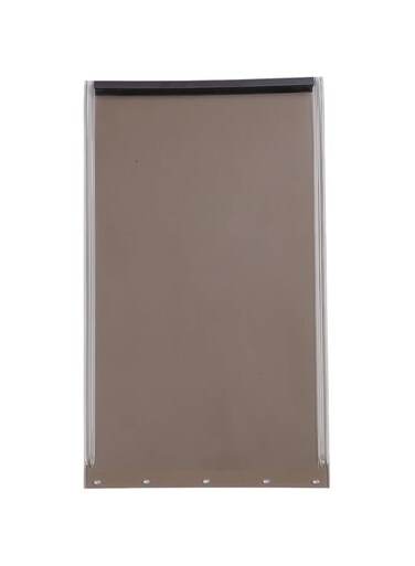 Cryfokt Magnetic Dog Door Flap Replacement, Clear Soft Plastic Dog Door Replacement Flaps with Magnetic Closure, Flexible Doggy Door Flap Replacement for Home Puppies Cats Doggy (L)