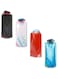 Foldable Water Bottle, 4 Pack Flexible Foldable Sports Bottle Reusable Drink Pouches Bags(25oz)
