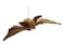 Hansa Brown Bat Plush Toy 37 cm Realistic Soft Stuffed Animal Hanging Wildlife Collectible