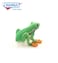 Hansa Red‑Eyed Tree Frog Plush Toy 17 cm Realistic Soft Stuffed Animal Collectible Amphibian`