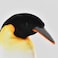 Hansa 7091 King Penguin Plush   Realistic Hand-Finished Soft Toy Bird   Collectible Stuffed Animal for Kids &amp; Adults