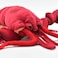 Hansa 6093 Lobster Plush   40 cm Realistic Marine Animal Soft Toy   Hand-Finished Stuffed Lobster