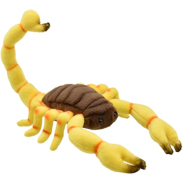 Hansa 6564 Scorpion Plush   Realistic 37 cm Soft Toy   Hand‑Finished Scorpion Stuffed Animal