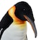 Hansa 7090 Emperor Penguin Plush   Realistic Standing Soft Toy   Hand-Finished Stuffed Animal for Kids &amp; Collectors