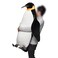 Hansa 7090 Emperor Penguin Plush   Realistic Standing Soft Toy   Hand-Finished Stuffed Animal for Kids &amp; Collectors