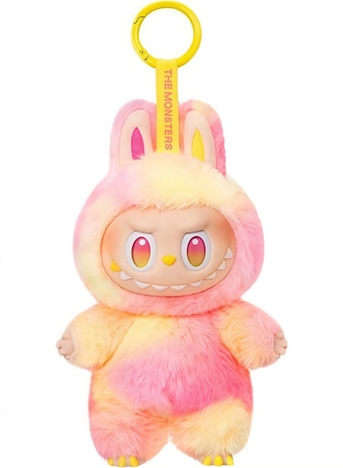 Labubu Plush Monster Doll - Soft Collectible Plush Figure &amp; Keychain, Cute Labubu Monster Plush Toy For Kids &amp; Adults, Trendy Collectible Art Toy Gift, Creative Keychain Plush For Bags, Backpacks