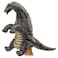 Hansa 7759 Triceratops Puppet Brown Green   Realistic Dinosaur Plush Hand Puppet   Interactive Play Toy for Kids