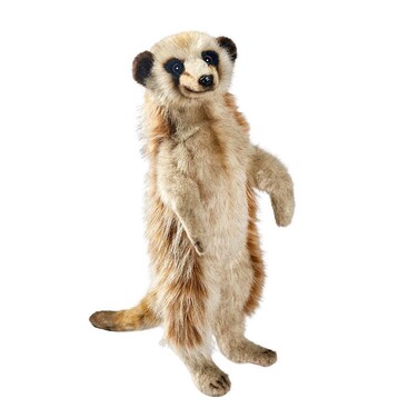 Hansa Meerkat Plush Toy Realistic Soft Stuffed Animal Wildlife Collectible