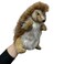 Hansa Hedgehog Hand Puppet Plush   Realistic Hedgehog Soft Toy with Hand Puppet Function   Interactive Play for Kids