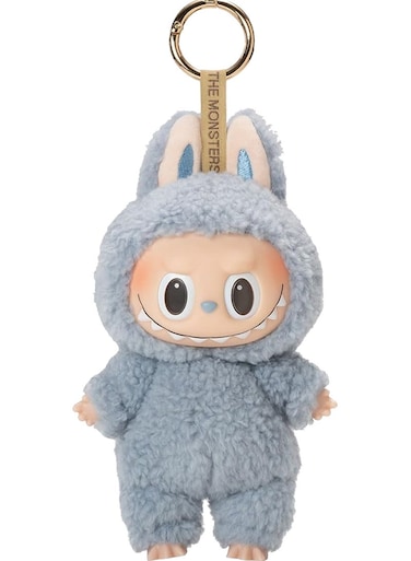 Labubu Plush Monster Doll - Soft Collectible Plush Figure &amp; Keychain, Cute Labubu Monster Plush Toy For Kids &amp; Adults, Trendy Collectible Art Toy Gift, Creative Keychain Plush For Bags, Backpacks