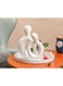 IMAAYA Couple Statue Decoration Figurine for Home, Living Room Decor, Gift for Valentine's Day (2pcs. set)