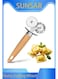 Pastry Cutter Double Wheel - Exquisite Wooden Handle, Washable Pizza Cutter Wheel&iuml;&frac14;&OElig;for Pasta, Pizza, Ravioli, Cookie
