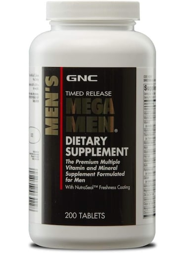 GNC Men's Mega Men Tr, 200 Tablets