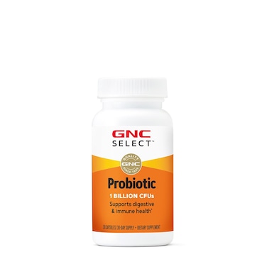GNC Select Probiotic 1 Billion CFUs, 30 Capsules