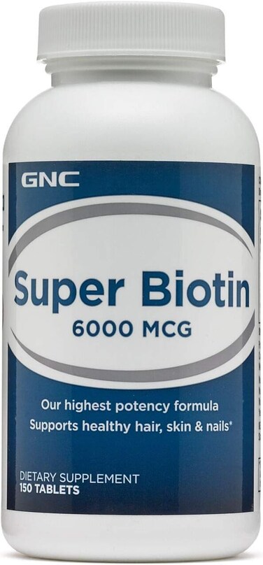 GNC SUPER BIOTIN 6000 MCG