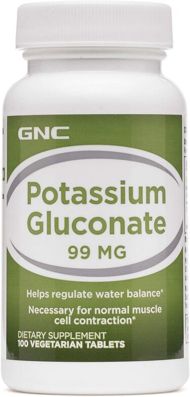 GNC Potassium Gluconate 99 Mg