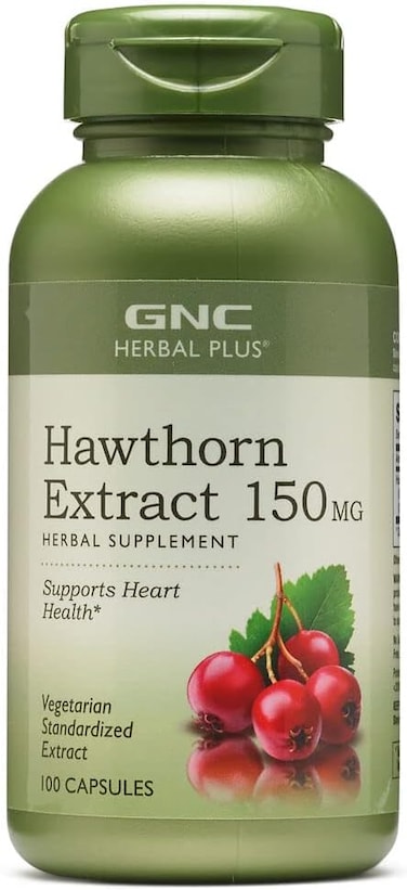 GNC Herbal Plusreg Hawthorn Extract 150mg 100 Capsules