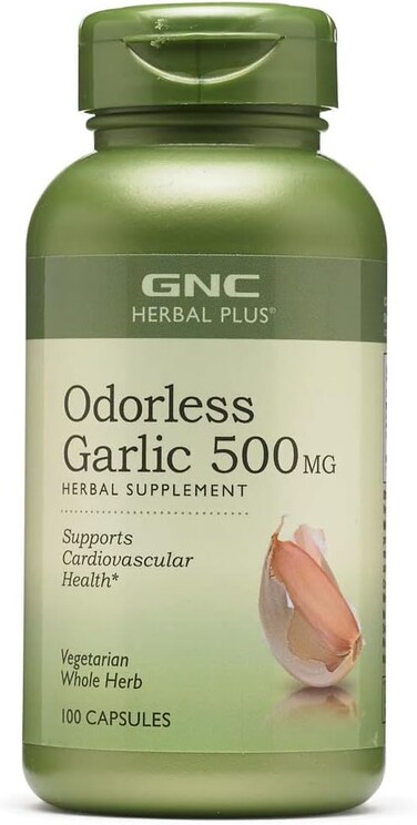 GNC Odorless Garlic 500 Mg 100 Capsules