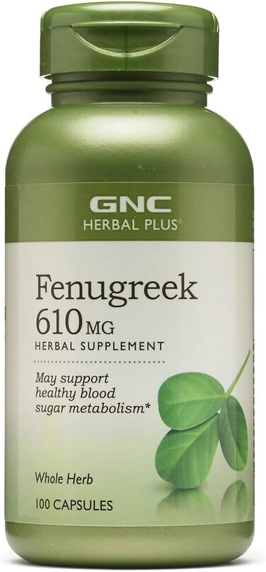 GNC Herbal Plus Fenugreek 610 Mg
