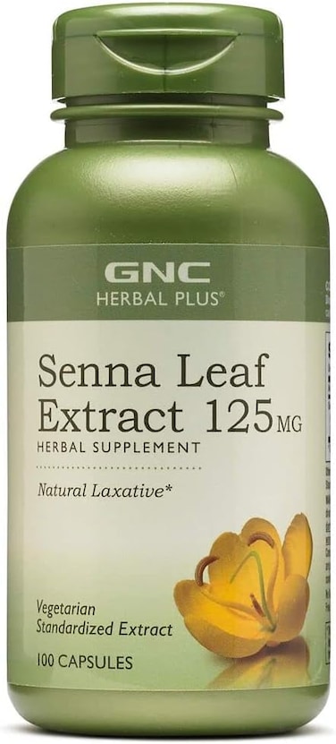 GNC HERBAL PLUS SENNA LEAF EXTRACT 125 MG