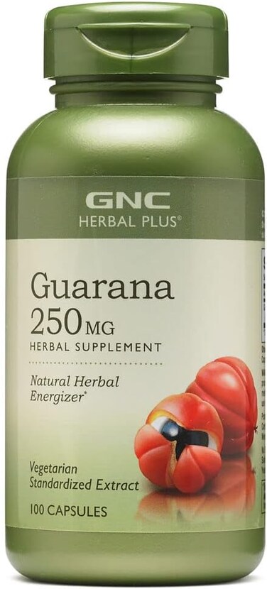 GNC Herbal Plus Guarana 250 Mg