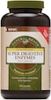 GNC Natural Brand Super Digestive Enzymes, 240 Capsules, Supports Protein, Carbohydrate and Fat Digestion