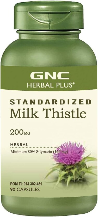 GNC Herbal Plus Milk Thistle (200mg)