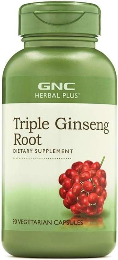 GNC HERBAL PLUS TRIPLE GINSENG ROOT