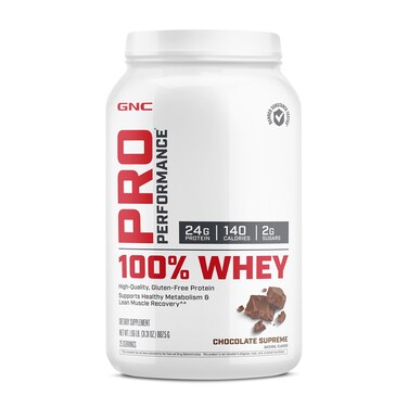 GNC Pro Performance 100% Whey Chocolate Supreme