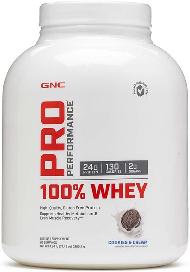 GNC PRO PERFORMANCE 100% WHEY - COOKIES &amp; CREAM