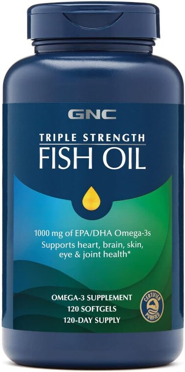GNC Triple Strength Fish Oil Supplement