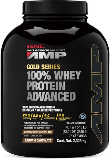 GNC Pro Performance Amp Gold Series 100% Whey Protein Advanced (Chocolate)