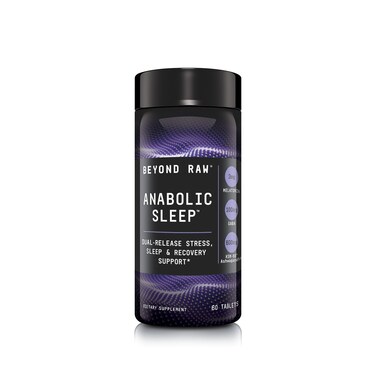 Beyond Raw Anabolic Sleep, Duel-Release Stress, Sleep, &amp; Recovery Support, 60 Tablets