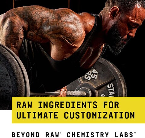 BEYOND RAW Chemistry Labs Beta-Alanine Powder   Increases Workout Performance and Decreases Muscle Soreness   30 Servings