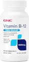 GNC Vitamin B-12 1000 Mcg, 90 Vegetarian Caplets