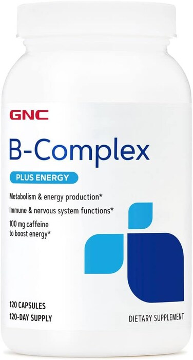 GNC B-Complex + Energy - 120 Capsules