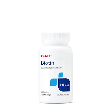 GNC Biotin 600 Mcg (120 Tablets)
