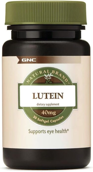 GNC NATURAL BRAND LUTEIN 40 MG