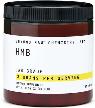 BEYOND RAW Beyond Raw Chemistry Labs HMB Powder   Increase Performance   30 Servings