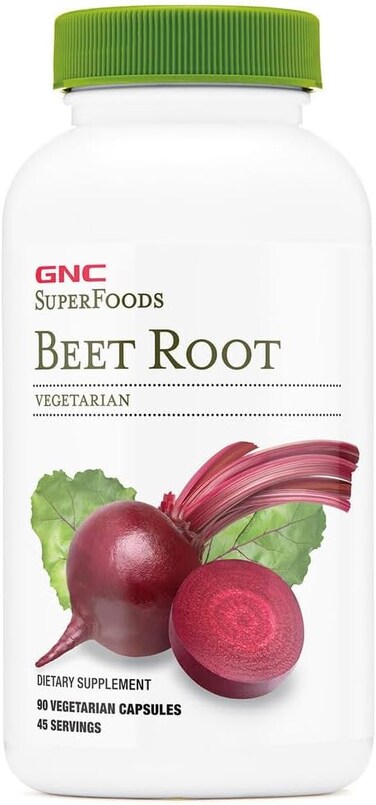 GNC SuperFoods Beet Root - 90 Capsules